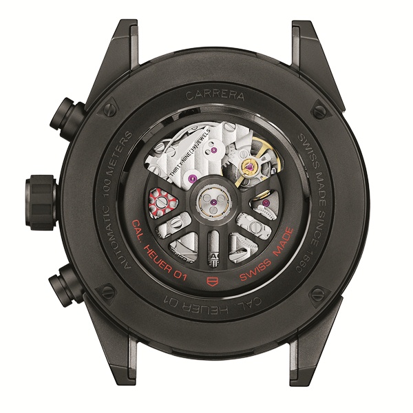 Reloj TAG Heuer CARRERA HEUER-01 Full Black cerámica